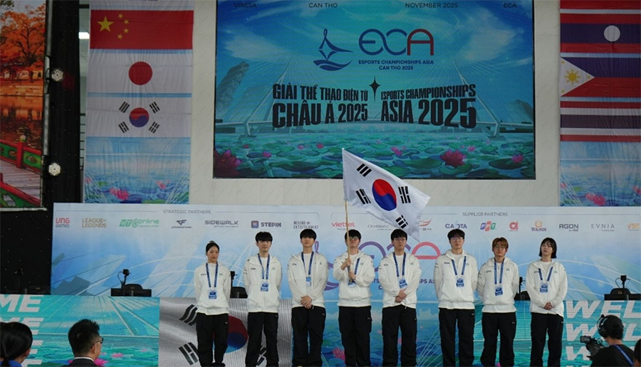 Danh s&aacute;ch c&aacute;c m&ocirc;n thi đấu tại Esports Championship Asia 2026
