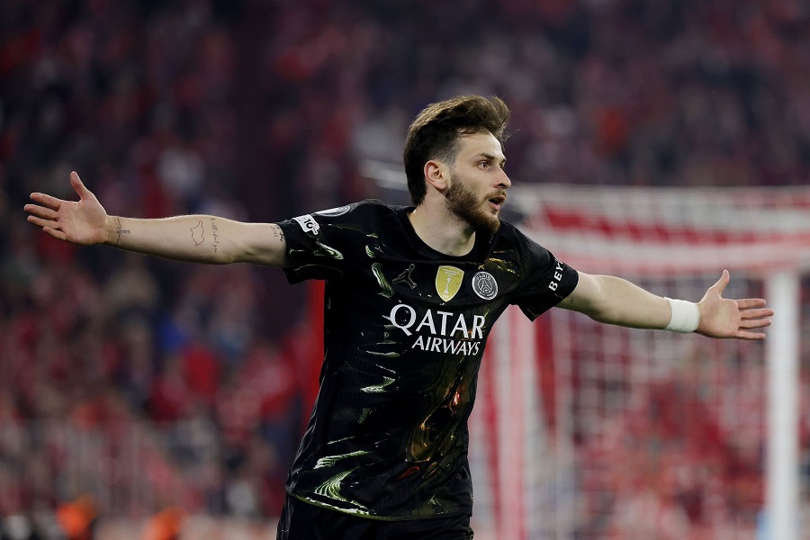 Kvaratskhelia v&agrave; những t&aacute;c động to lớn để đưa PSG v&agrave;o chung kết Champions League