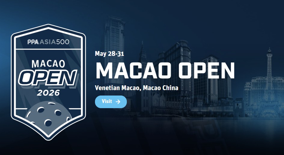 Lịch thi đấu Giải Pickleball Macao Open 2026: C&aacute;c tay vợt Việt Nam vắng b&oacute;ng
