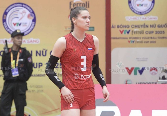 MVP VTV Cup hai năm li&ecirc;n tiếp g&oacute;p mặt trong danh s&aacute;ch đội tuyển Nga 2026
