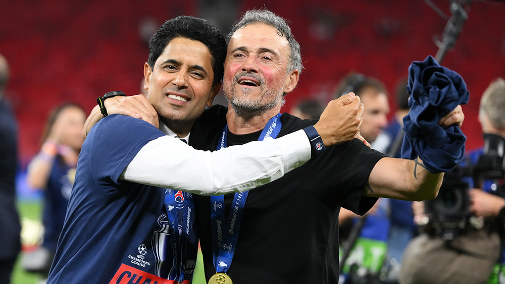 Chạm tay v&agrave;o cột mốc lịch sử: Luis Enrique s&aacute;nh ngang Zidane v&agrave; Pep Guardiola