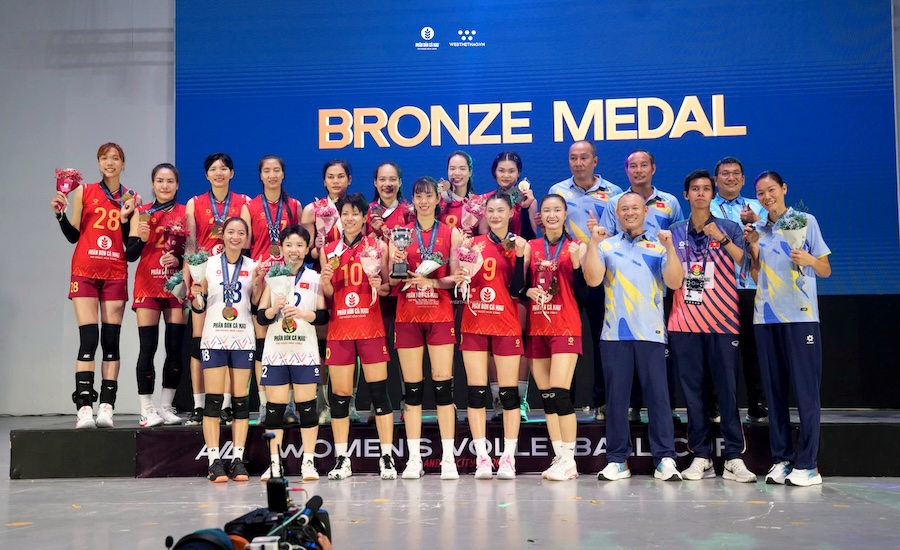 Đội tuyển Việt Nam &aacute;p đảo Kazakhstan, gi&agrave;nh hạng 3 chung cuộc AVC Cup 2026