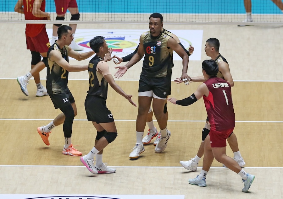 Th&aacute;i Lan thắng dễ Myanmar, trở th&agrave;nh đội đầu ti&ecirc;n v&agrave;o b&aacute;n kết SEA V Cup 2026