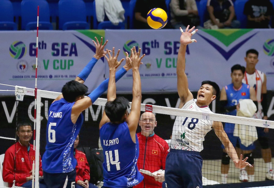 Lịch thi đấu chặng 2 giải b&oacute;ng chuyền nam SEA V Cup 2026