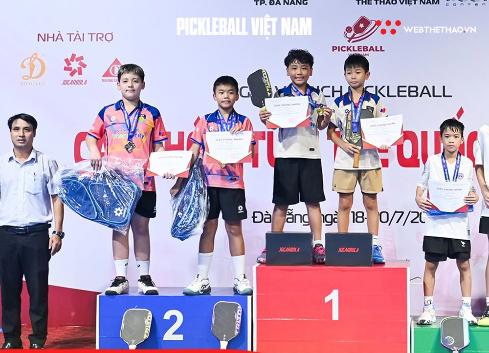 Khẳng định vị thế V&ograve;ng loại Đ&agrave; Nẵng, Pickleball CAND hướng tới ng&ocirc;i vương trẻ VĐQG