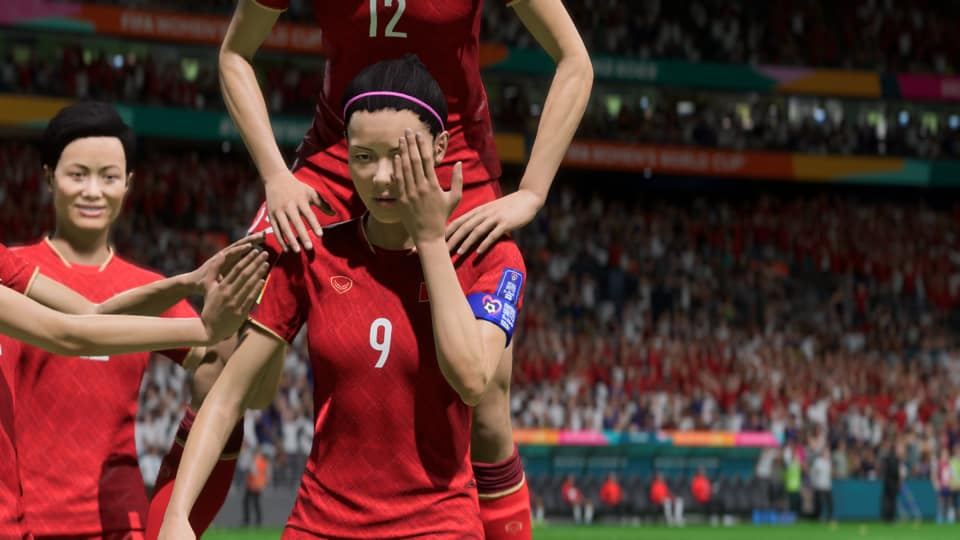 Đội tuyển nữ Việt Nam xuất hiện ấn tượng trong game FIFA 23