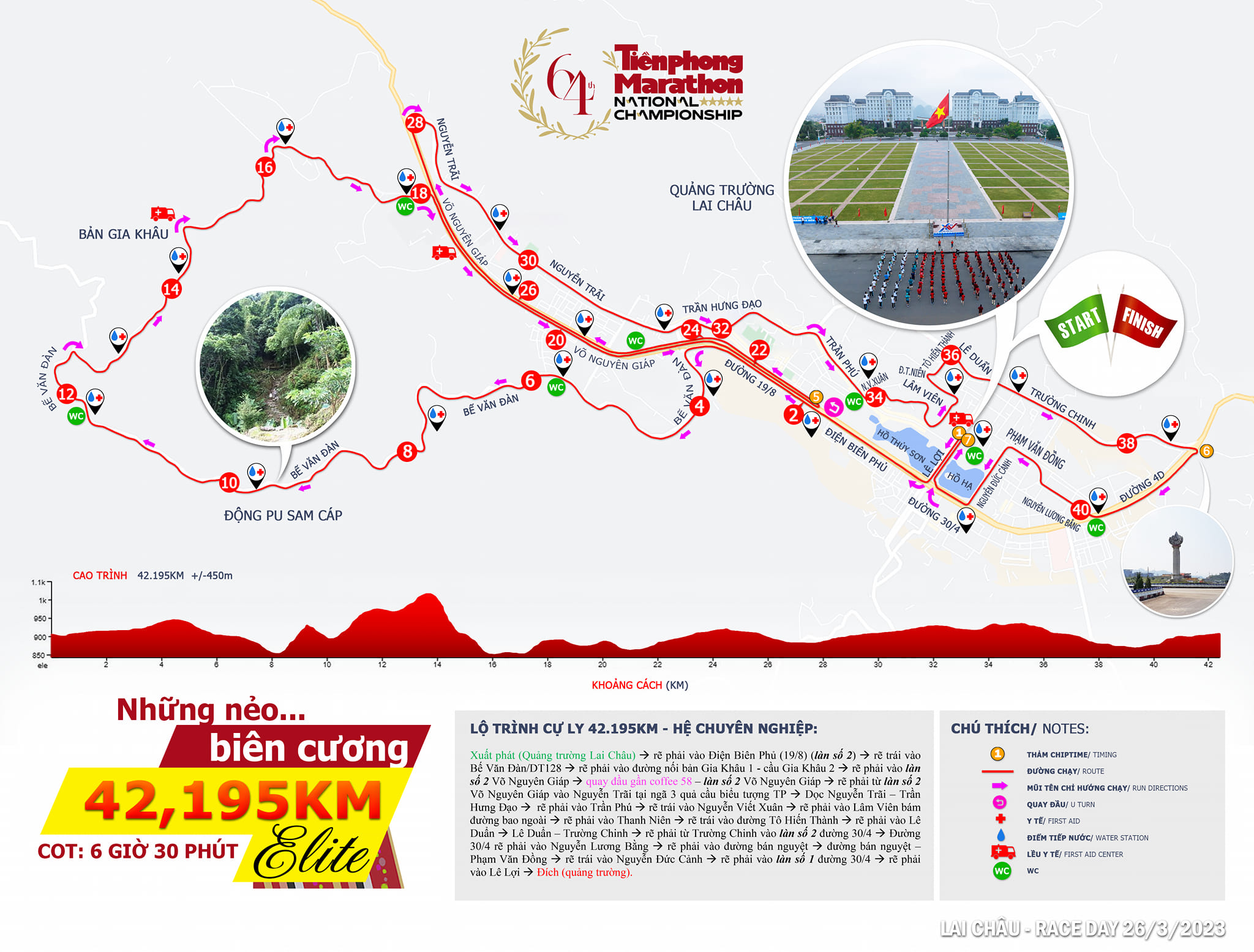 Lý do Tiền Phong Marathon 2023 có hai đường chạy 42km khác nhau