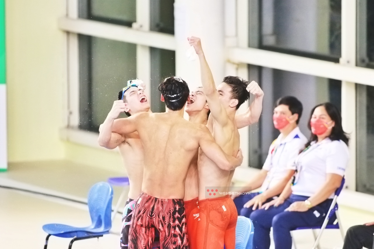 Đội bơi Việt Nam bất ngờ thua xa 