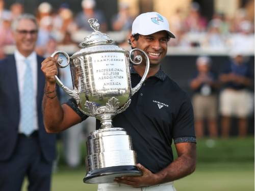 Golfer Anh tạo n&ecirc;n lịch sử tại giải Major Golf danh gi&aacute; tr&ecirc;n đất Mỹ PGA Championship 2026 