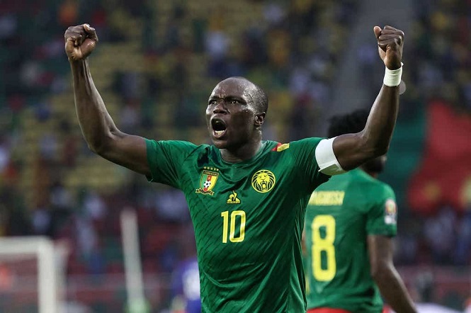 Aboubakar của Cameroon “gây bão” ở Cúp châu Phi với 4 bàn thắng