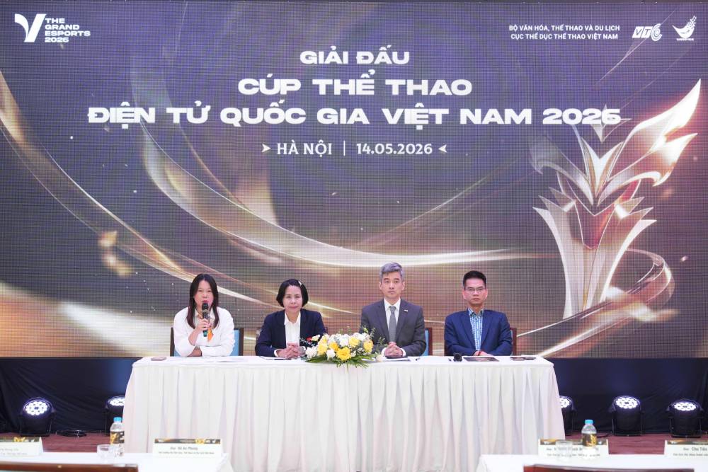 Khởi động C&uacute;p Thể thao Điện tử Quốc gia 2026, s&acirc;n chơi ch&iacute;nh quy cho Esports Việt Nam