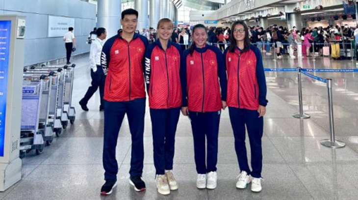 Đội tuyển tennis nữ Việt Nam lên đường tham dự Billie Jean King Cup nhóm III khu vực Châu Á – Thái Bình Dương