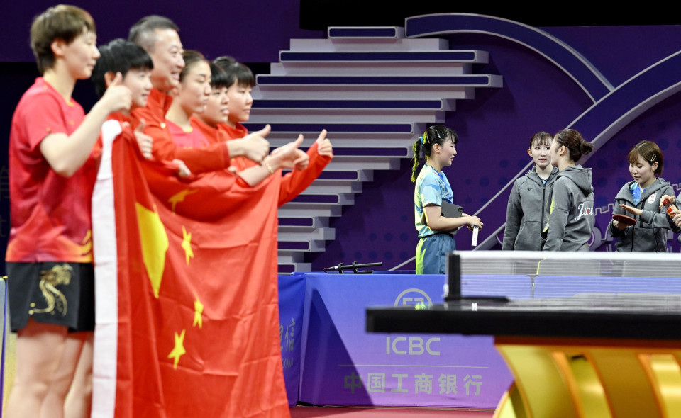 Bóng bàn Asian Games 19: Trung Quốc lấy sạch huy chương vàng đồng đội