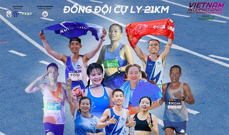 H&agrave; Tĩnh Runners tại VIHM powered by Herbalife: Mang h&agrave;o kh&iacute; miền Trung ra Thủ đ&ocirc;