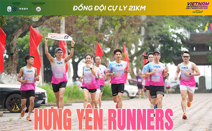 Hưng Y&ecirc;n Runners đổ bộ VIHM powered by Herbalife: Mang niềm tự h&agrave;o xứ Nh&atilde;n lồng l&ecirc;n đường đua quốc tế