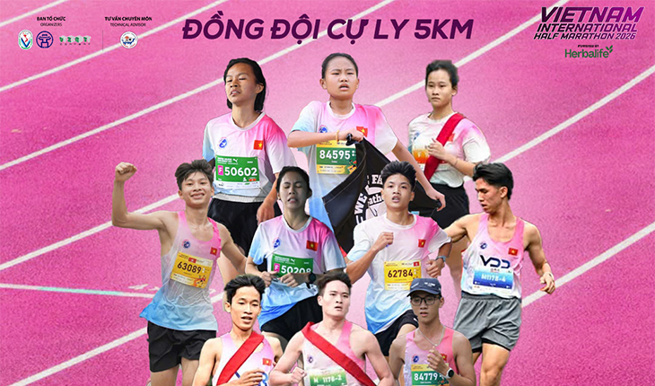 Y&ecirc;n Phong Runners Bắc Ninh - C&aacute;i n&ocirc;i điền kinh mang kỷ luật th&eacute;p đến VIHM powered by Herbalife