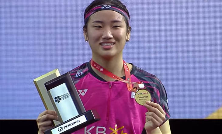Kết quả cầu lông Malaysia Masters mới nhất 10/7: Nghiền áp Chen Yufei, An Se-young vô địch