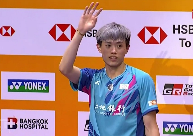 Kết quả cầu lông ngày 5/2: Tay vợt vô danh Đài Loan biến nhà vô địch thành cựu vương