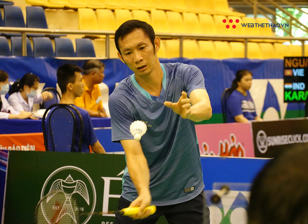 Kết quả cầu lông các tay vợt xuất sắc quốc gia 2023: Nguyễn Tiến Minh sáng cửa vô địch khi Nguyễn Tiến Tuấn bị loại