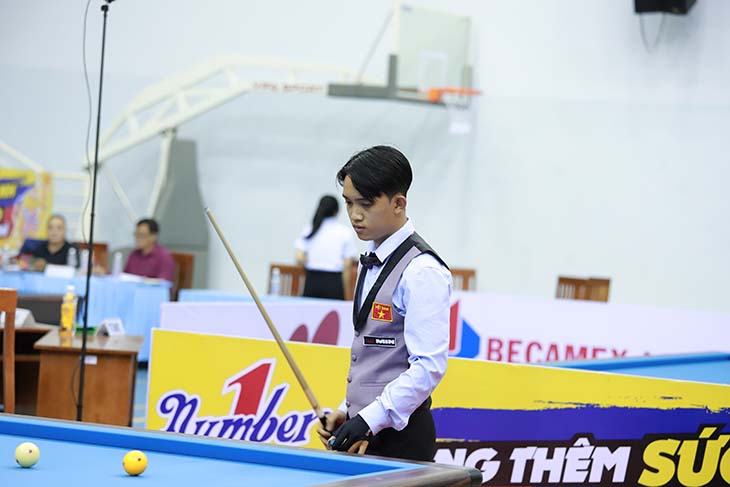Giải billiard 3 băng Veghel World Cup 2023: Chiêm Hồng Thái dừng chân ở tứ kết