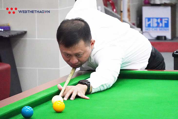 HLV bóng rổ Hứa Phong Hảo bất ngờ dự Giải Billiards & Snooker A1 TPHCM 2023.