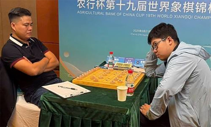 Mạnh Phồn Duệ vô địch khi thắng 3 kỳ thủ cờ tướng Việt, kể cả Lại Lý Huynh ở Cờ Nhanh Đại hội Thể thao Trí tuệ châu Á