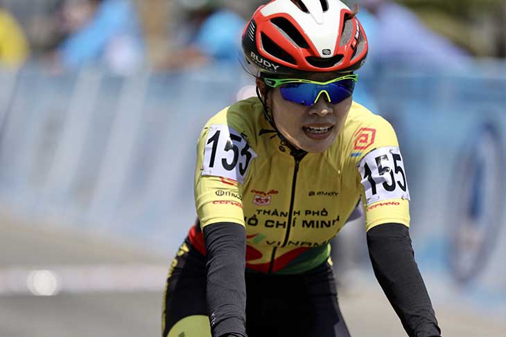 Kết quả đua xe đạp nữ Cúp Biwase ngày 15/3: Trần Xuân Thảo giúp TPHCM Vinama lần đầu thắng chặng