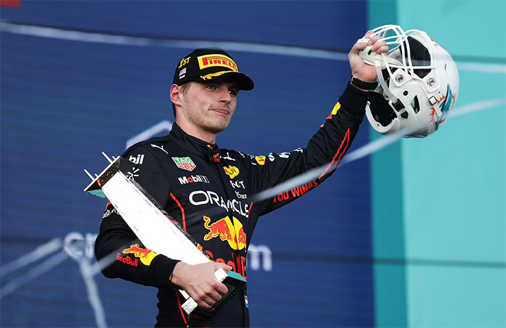Kết quả đua F1 mới nhất 9/5: Verstappen thắng ngày mở màn Miami, Mercedes vắng bóng Top 3