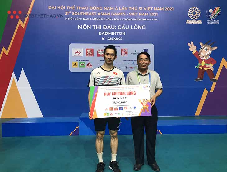 Kết quả cầu lông SEA Games 31 mới nhất 21/5: Nguyễn Tiến Minh 