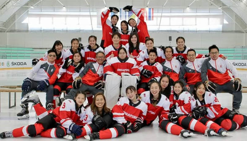 Khúc côn cầu nữ Singapore muốn lập thêm kỷ lục trong năm 2025 bằng chung kết SEA Games