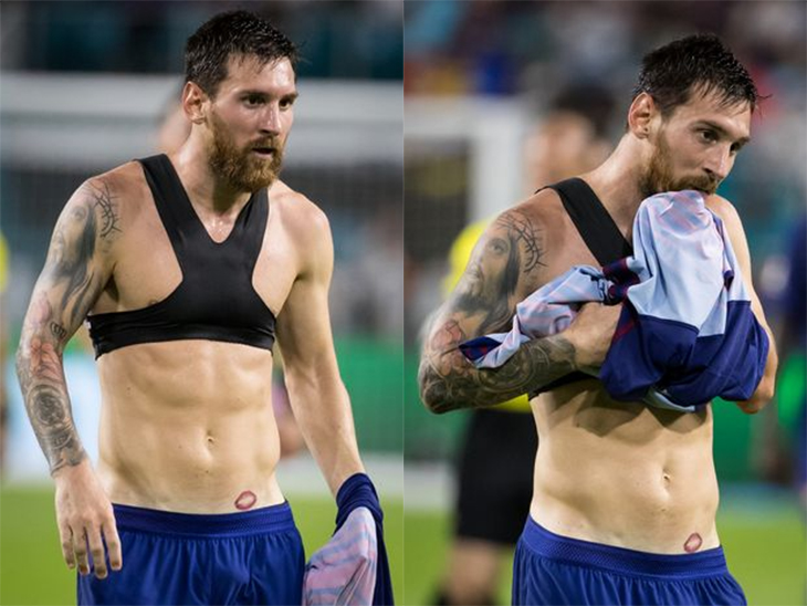 Messi ký lên hình xăm khổng lồ ở lưng fan cuồng  Sao thể thao  Việt Giải  Trí