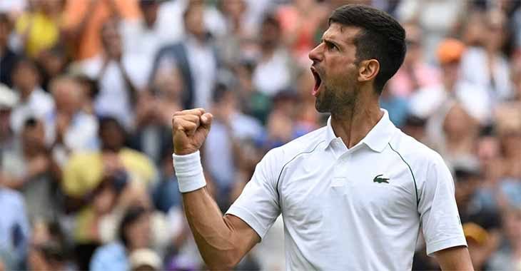 Kết quả tennis Wimbledon mới nhất 6/7: Djokovic vào bán kết sau cuộc ngược dòng thần tốc