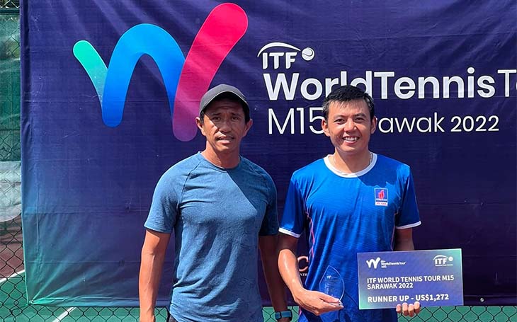 Kết quả tennis mới nhất 7/8: Lý Hoàng Nam giành á quân tại M15 Kuching ở Malaysia
