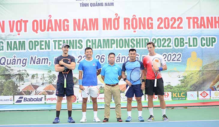 Giải tennis Quảng Nam mở rộng: Đầy sao và thưởng 