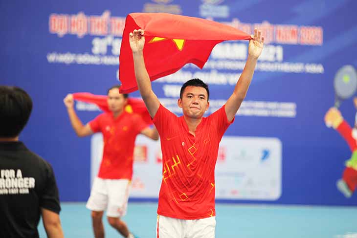Lý Hoàng Nam cùng tuyển tennis Việt Nam sẵn sàng đấu vòng loại Davis Cup 2022 ở Tây Ninh