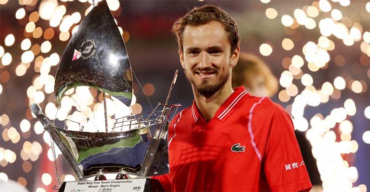 Kết quả tennis mới nhất 5/3: Cựu số 1 thế giới Medvedev vô địch 3 giải trong 3 tuần