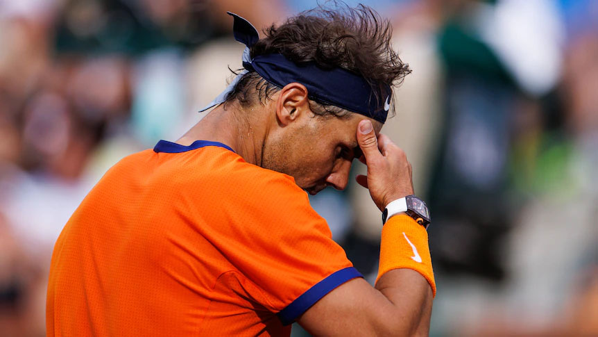 Cựu số 1 tennis thế giới Rafael Nadal bất ngờ rút lui khỏi Indian Wells 2024
