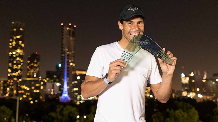 Kết quả tennis mới nhất 10/1: Nadal có ngôi vô địch đầu tiên trong năm 2022