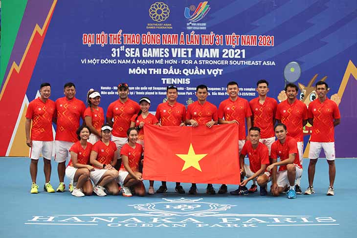 Tennis SEA Games 31 khởi tranh 13/5: Nữ Việt Nam dễ sớm có huy chương