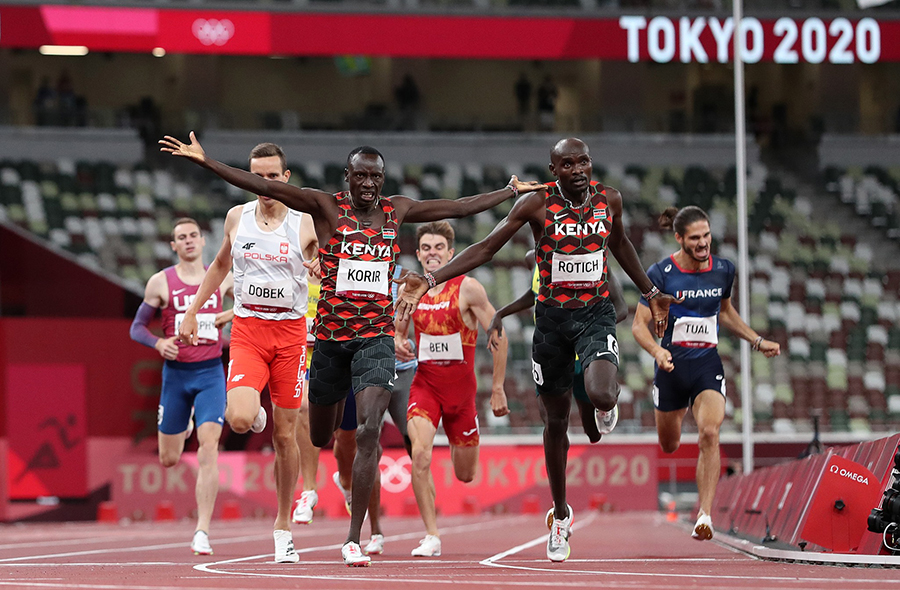 Kenya tiếp tục thống trị chạy 800m nam Olympic Tokyo