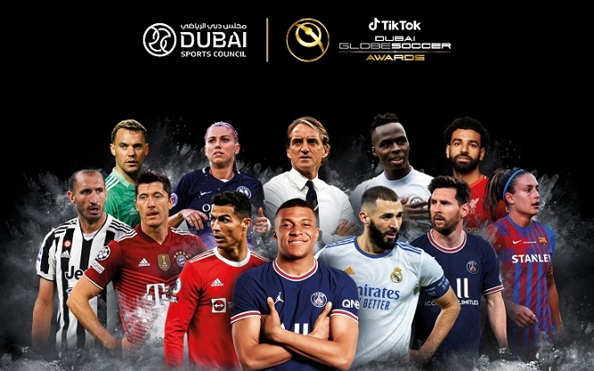 Ronaldo và Messi lọt vào chung kết Globe Soccer Awards 2021