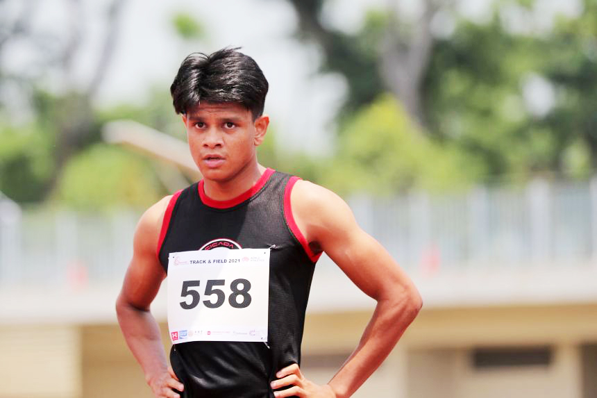 Chàng trai 19 tuổi phá kỷ lục U20 Singapore, gần chạm thông số HCV 100m SEA Games