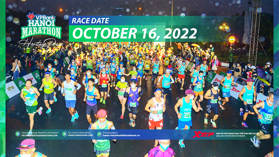 VPBank Hanoi Marathon 2022 thu hút hơn một vạn người, lập kỷ lục số VĐV chạy 42km