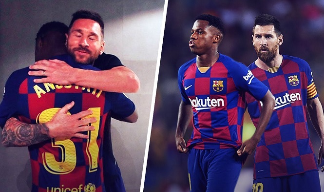 Barca chính thức trao áo số 10 của Messi cho cầu thủ 18 tuổi