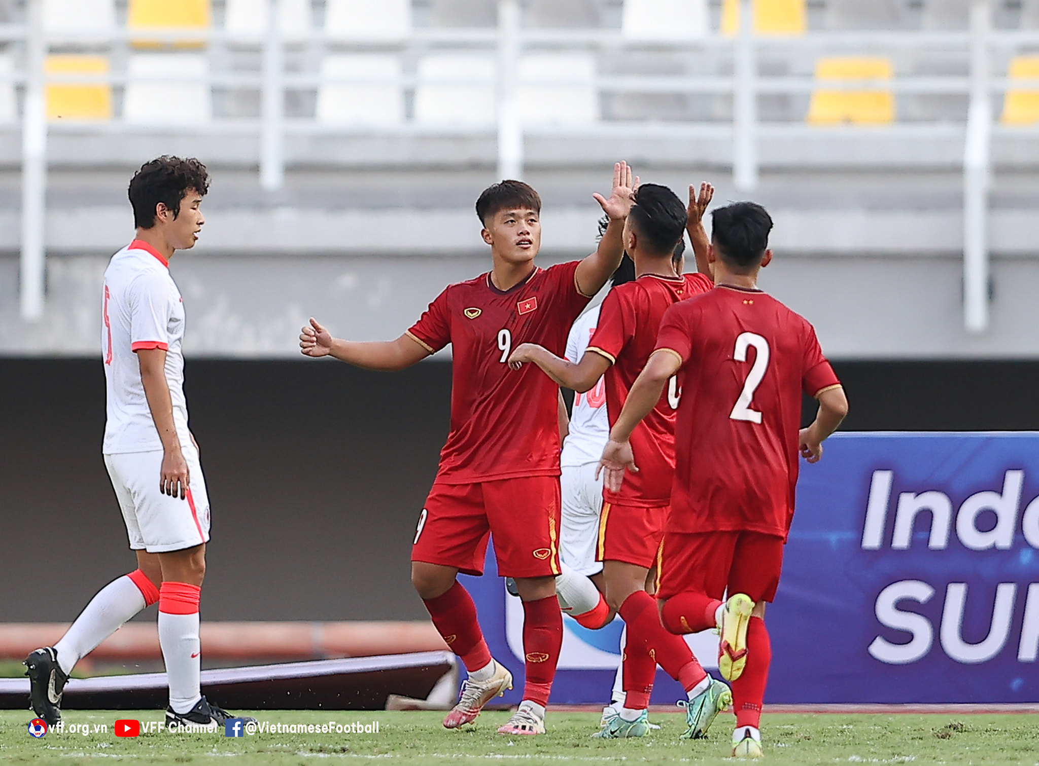 Bảng xếp hạng bảng F vòng loại U20 châu Á 2023: Việt Nam và Indonesia cùng xếp đầu
