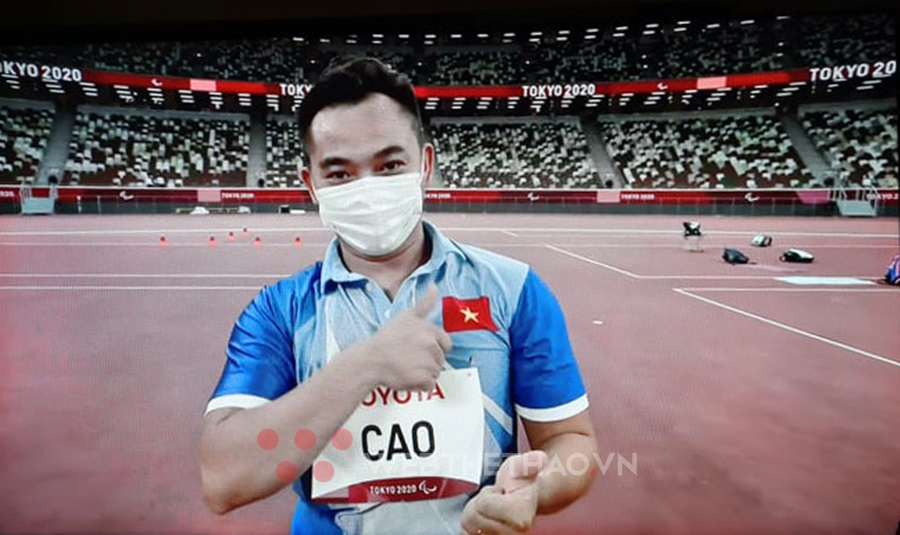 Thành tích cao hơn Rio, Cao Ngọc Hùng vẫn trượt huy chương ném lao F57 Paralympic Tokyo