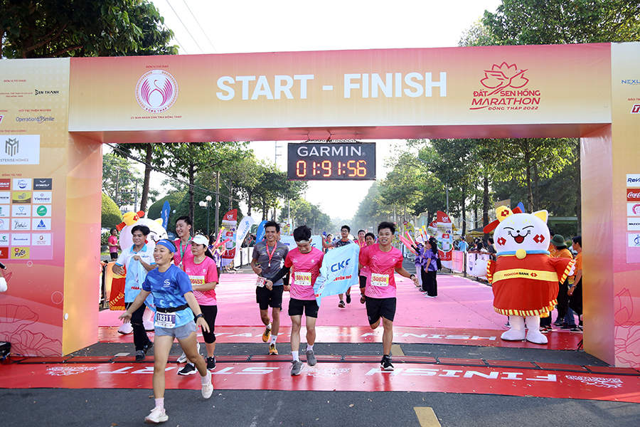 Giải chạy Đất Sen Hồng Marathon - Đồng Tháp 2023 “Tiên phong - Bứt phá” mở siêu ưu đãi 48 giờ