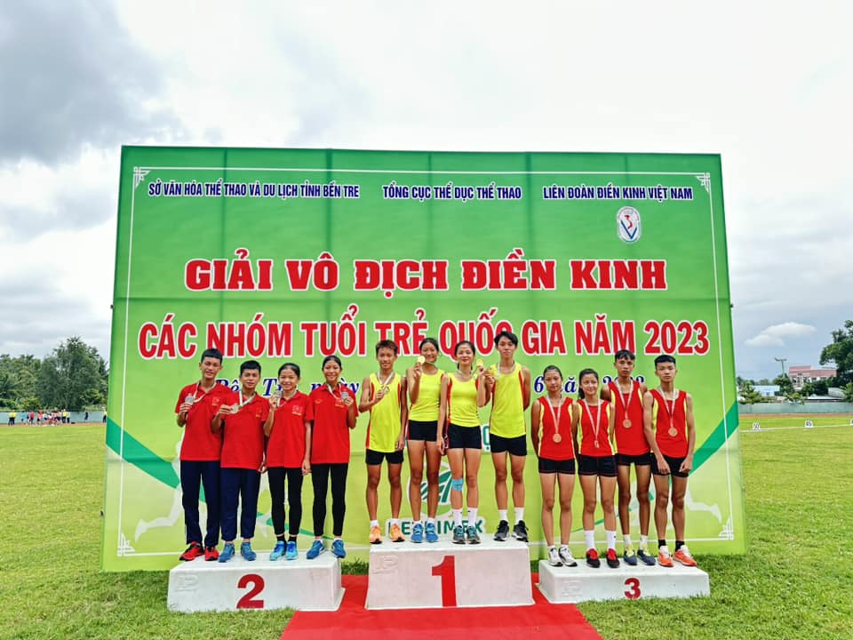 Giành 5 HCV, Hà Nội duy trì ngôi đầu Giải điền kinh các nhóm tuổi trẻ quốc gia 2023