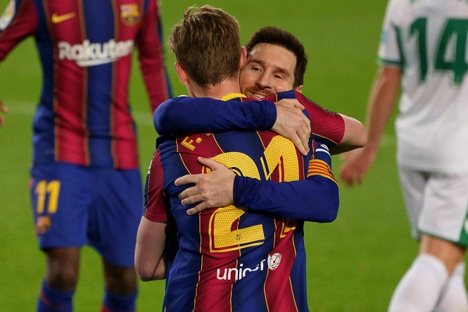 Messi đang theo đuổi kỷ lục ghi bàn trong tháng 2 với Barca