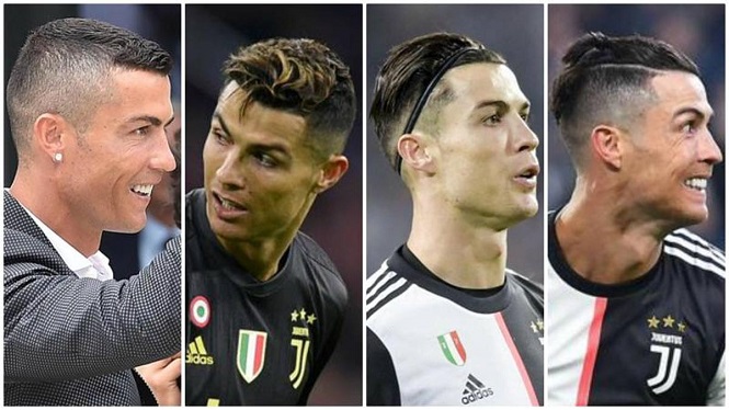 Tổng hợp những kiểu tóc nam đẹp của Cristiano Ronaldo | CR7 - Toc Nam Dep